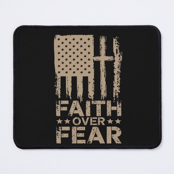 Item preview, America Pride US Flag Faith Over Fear Prayer Religious designed and sold by Sutvaomom.