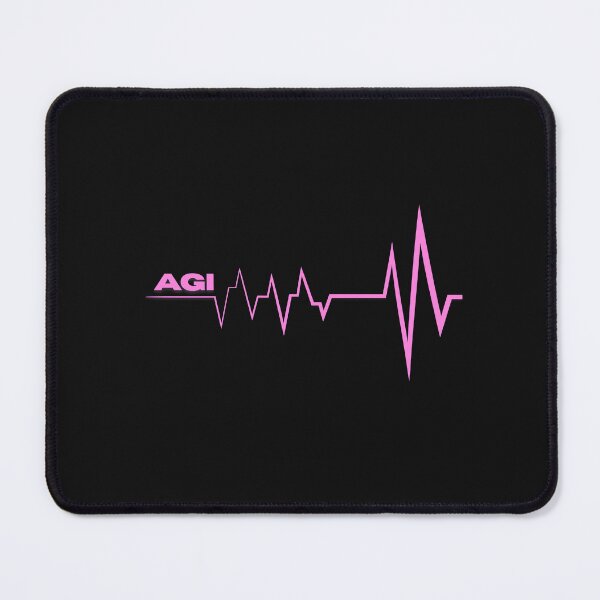 Item preview, AGI HEARTBEAT PINK designed and sold by Black Cat 27.