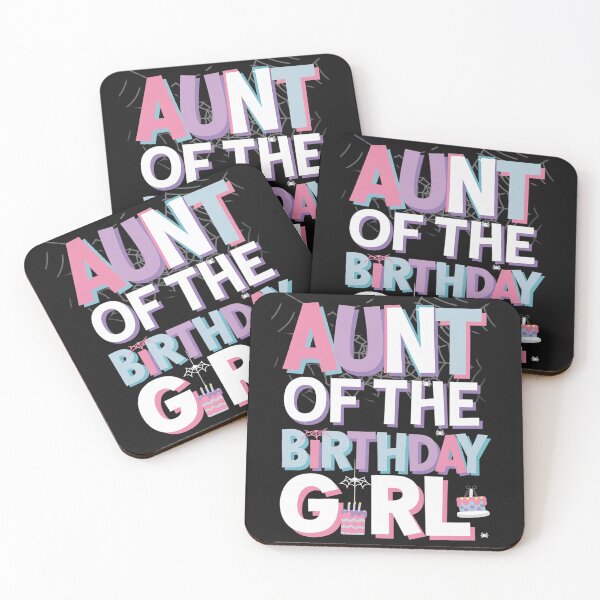 Item preview, Aunt Of The Birthday Girl Matching Family Spider  designed and sold by Sutvaomom.