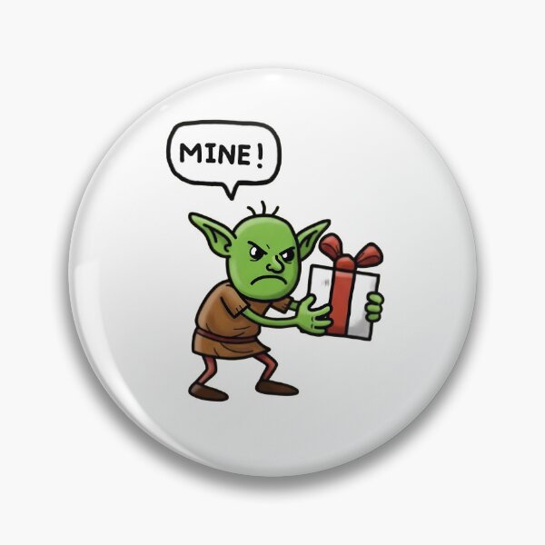 Item preview, Selfish Elf designed and sold by Murvel-Ink.