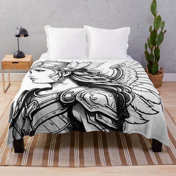 Item preview, Valkyrie in B&W designed and sold by Foxlindesigns.