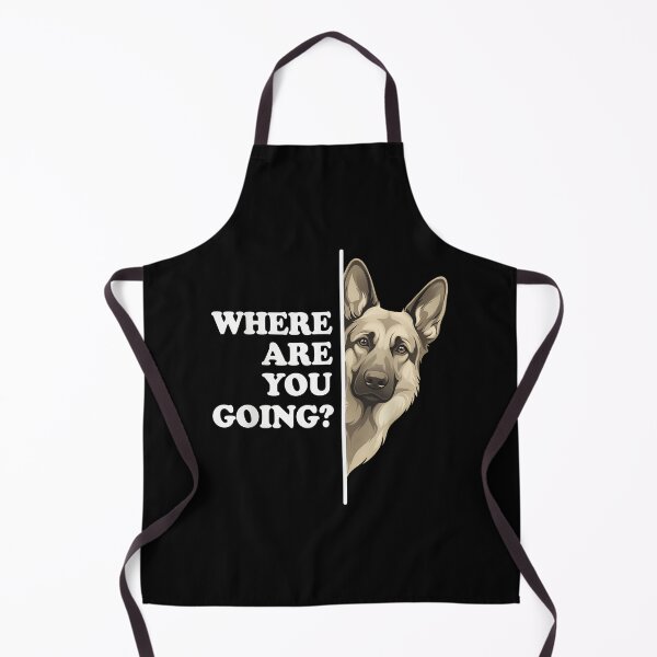 Item preview, Where Are You Going German Shepherd Dog Tee designed and sold by OlyvieArt.
