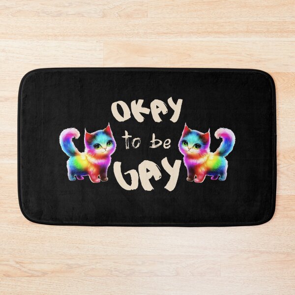 Item preview, Okay To Be Gay Inspirational LGBTQ Quote Pride Month Gift designed and sold by Im-Ara.