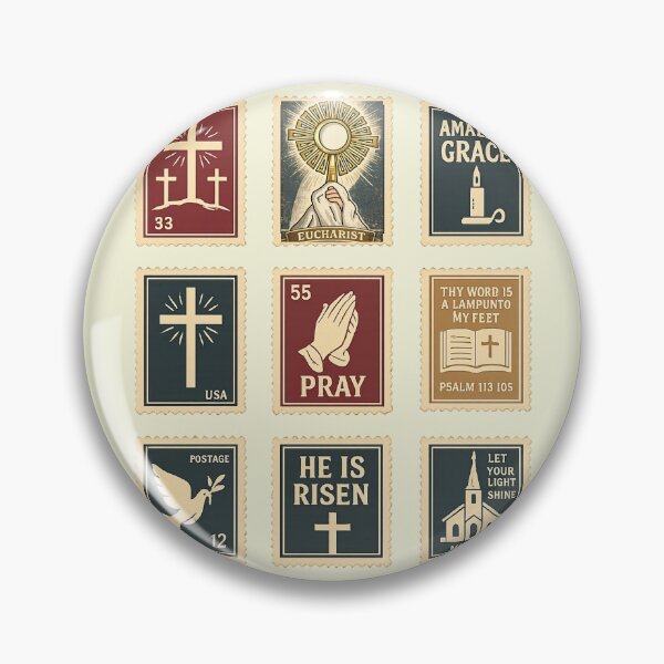 Item preview, Vintage Christian Postage Stamp Collection designed and sold by Emmafeystilo.