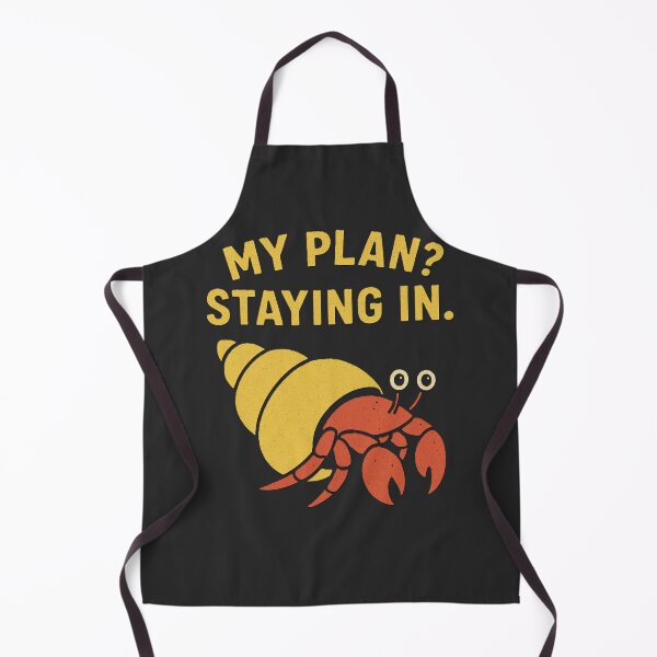 Item preview, My Plan Staying In Hermit Crab | Introvert Homebody Funny Shirt designed and sold by Negisandeep studio.