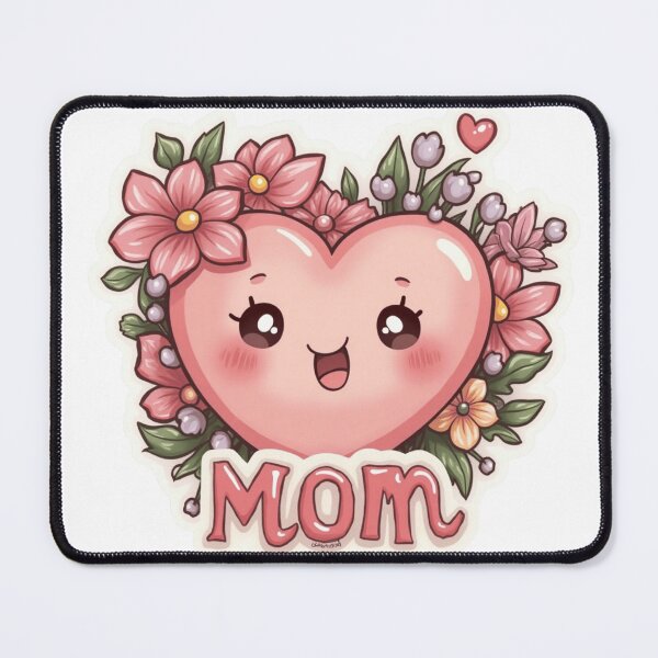 Item preview, Cute Kawaii Love You Mom Design | Cartoon Heart Gift designed and sold by M.Store.
