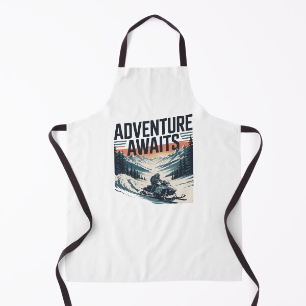 Item preview, Adventure Awaits Snowmobile Mountain Design | Winter Adventure Shirt | Outdoor Explorer Gift designed and sold by Cool-cat-art.