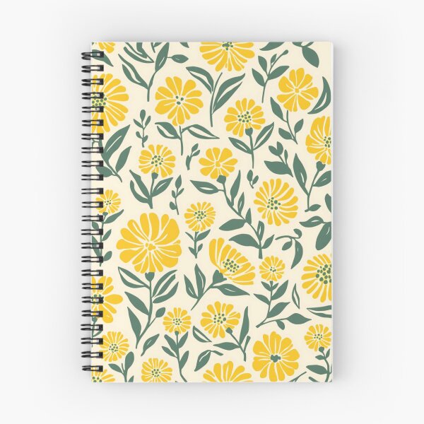 Item preview, Yellow Stemmed Flower Pattern Design designed and sold by burbankdesigns.