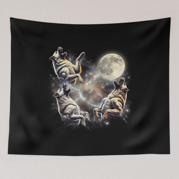 Item preview, Anatolian Shepherd Dog Howling Moon Lover Dog designed and sold by MosaikkiArt.