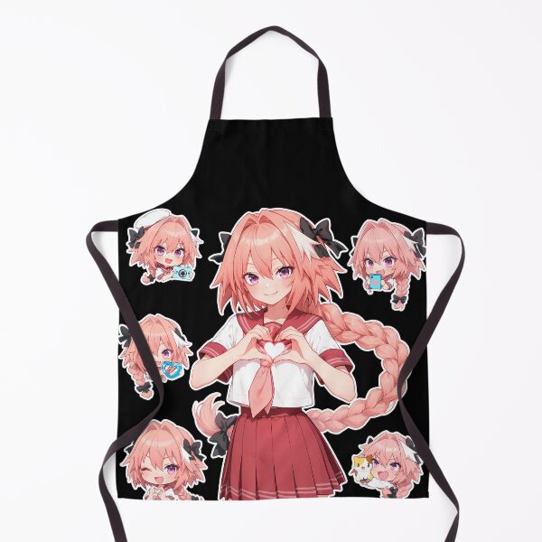 Item preview, Astolfo Heart Hands – Kawaii Aesthetic | Chibi Sticker Pack designed and sold by MikaseSan.