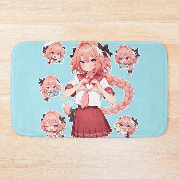 Item preview, Astolfo Heart Hands – Kawaii Aesthetic | Chibi Sticker Pack designed and sold by MikaseSan.