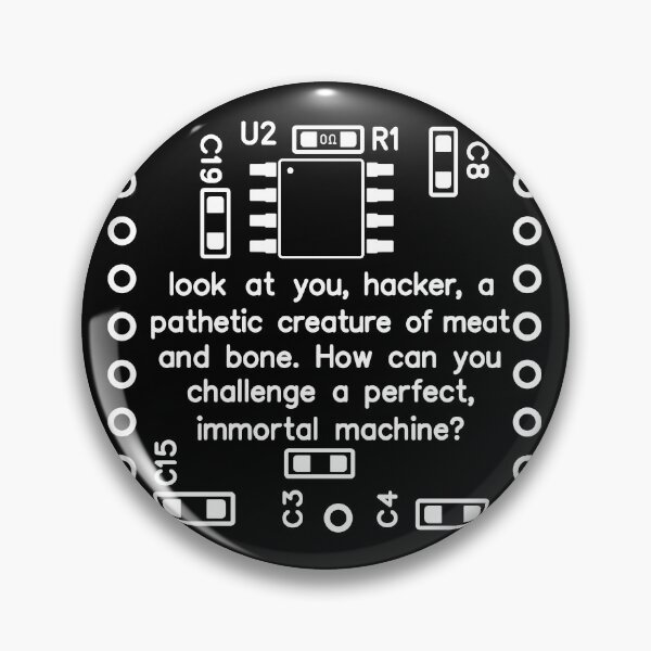 Item preview, Hacker vs. Immortal Machine | PCB Art | Easter Eggs | Viral designed and sold by ScientiaAcLabor.
