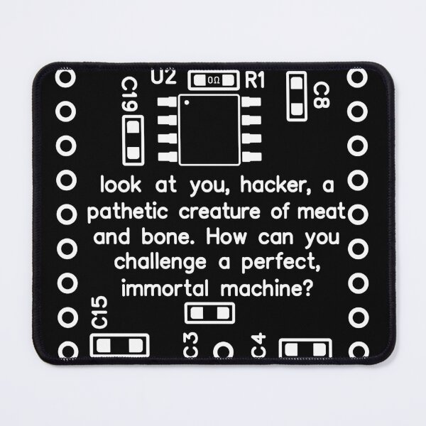 Item preview, Hacker vs. Immortal Machine | PCB Art | Easter Eggs | Viral designed and sold by ScientiaAcLabor.