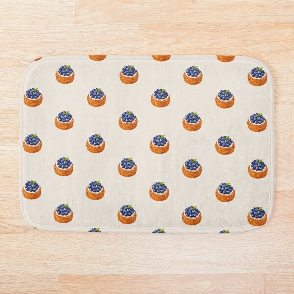 Item preview, Blueberry Danish Pastry Illustration – Cute Dessert Food Art, Bakery Aesthetic, Blueberry Pastry Sticker Design designed and sold by simplepaperplan.