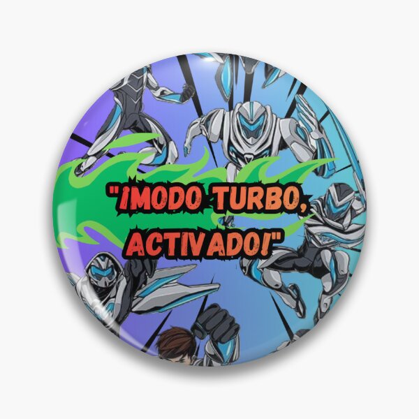 Item preview, "Turbo Mode Activated – Futuristic Hero Power" designed and sold by ArteVirtual28.