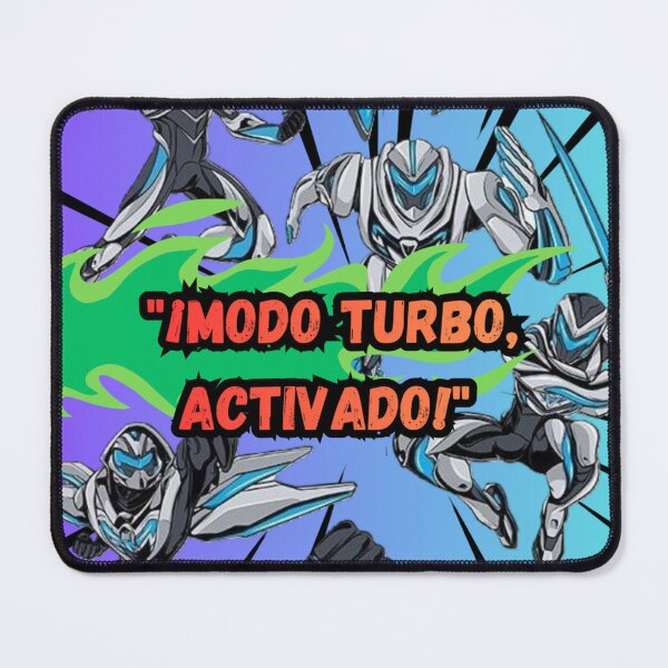 Item preview, "Turbo Mode Activated – Futuristic Hero Power" designed and sold by ArteVirtual28.