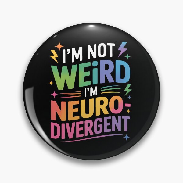 Artikelvorschau, Ich bin nicht seltsam, ich bin neurodivers. Lustiges Geschenk für Menschen mit Autismus und ADHS. entworfen und verkauft von Say It With Ink.