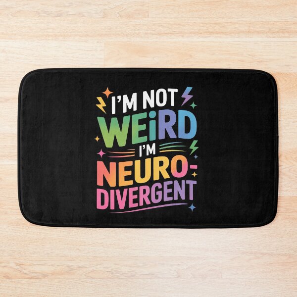 Item preview, I'm Not Weird I'm Neurodivergent Funny Autism ADHD Gift designed and sold by Say It With Ink.