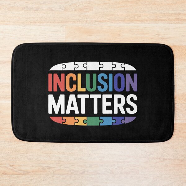 Item preview, Inclusion Matters Autism Neurodiversity Puzzle Piece Rainbow Gift designed and sold by Say It With Ink.