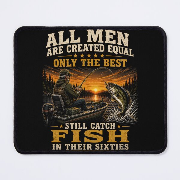 Item preview, Funny Fishing Shirt Men In Their Sixties Still Catch Fish Vintage Gift designed and sold by justinhmorton.