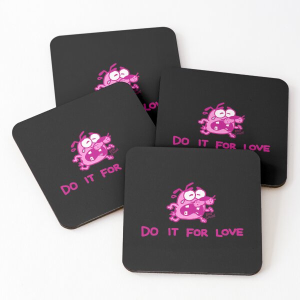 Item preview, Courage The Cowardly Dog Do It For Love designed and sold by AbishD.