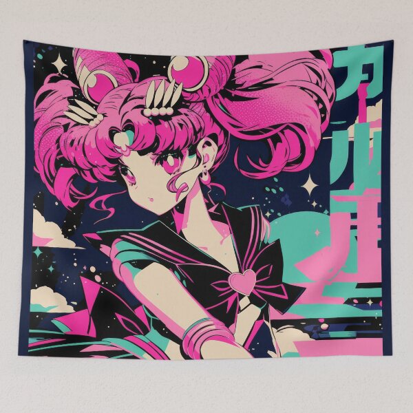 Item preview, Neon Older Chibiusa   designed and sold by AnimeArsenalPrints.