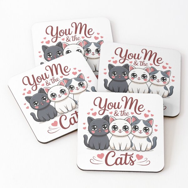 Item preview,     You Me and The Cats Cute Cat Lover Gift Design designed and sold by Cool-cat-art.