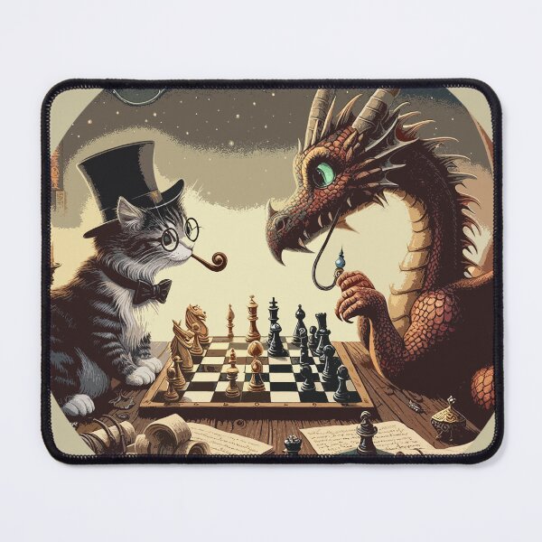 Item preview, Dragon Chess designed and sold by Foxlindesigns.
