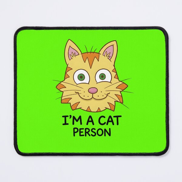 Item preview, Adorable Smiling Kitty Drawing - Simple I’m A Cat Person Design designed and sold by Murvel-Ink.