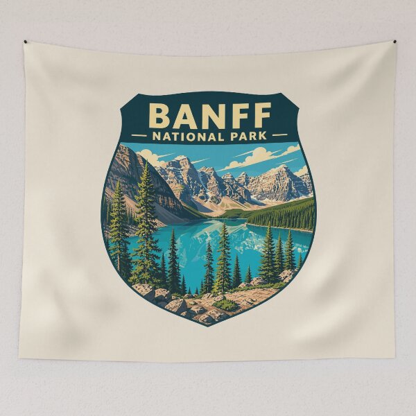 Item preview, Banff National Park Travel Design designed and sold by Gideon Emmerich.