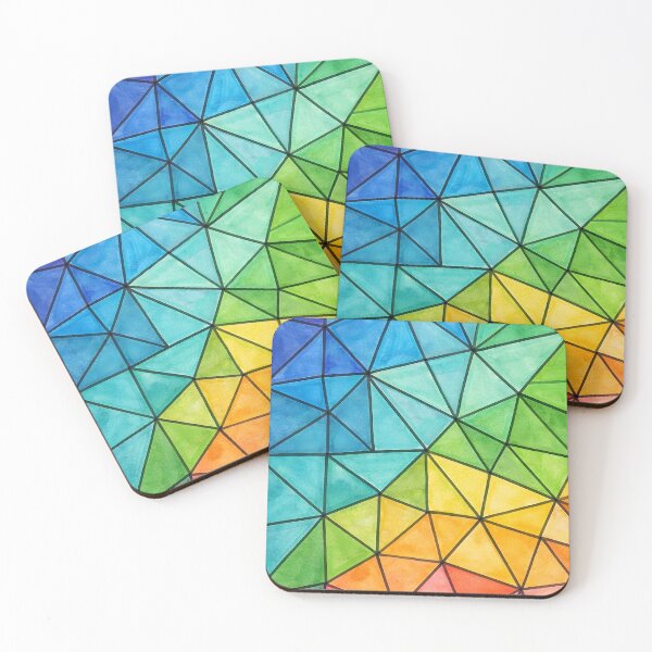 Item preview, Rainbow Prism Mosaic designed and sold by blankTeeShirt.