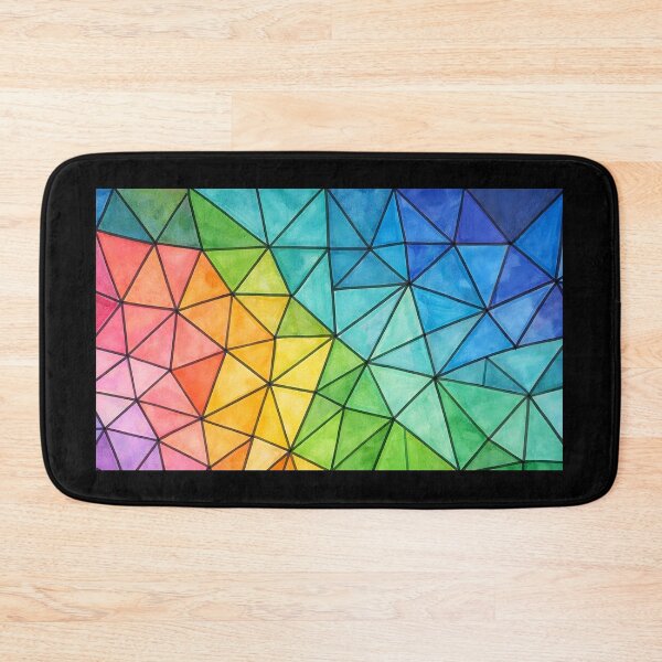 Item preview, Rainbow Prism Mosaic designed and sold by blankTeeShirt.