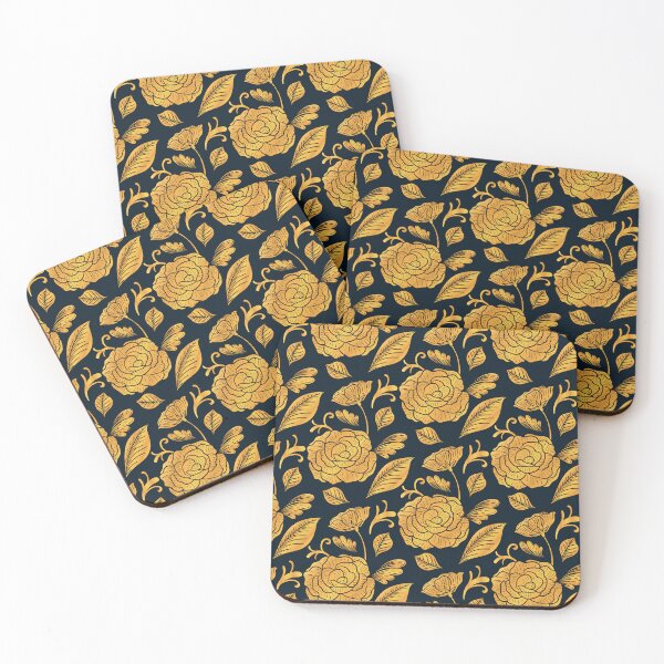 Item preview, Golden Flowers - Beautiful - Gold  designed and sold by Biah!.