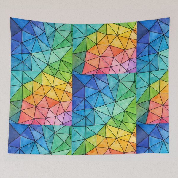Item preview, Rainbow Prism Mosaic designed and sold by blankTeeShirt.