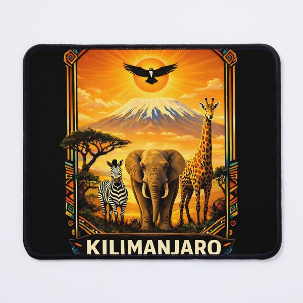 Item preview, Roof of Africa Kilimanjaro Tanzania Nature & Wildlife designed and sold by Freedom Of The Hills.