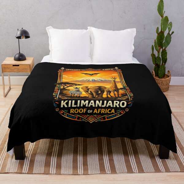 Item preview, Roof of Africa Kilimanjaro Tanzania Nature & Wildlife designed and sold by Freedom Of The Hills.