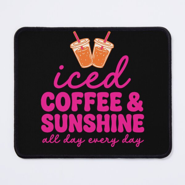 Item preview, Iced Coffee and Sunshine Retro Summer Women designed and sold by KroghDs.