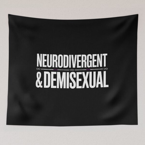 Item preview, Neurodivergent and Demisexual Pride Autism ADHD Gift designed and sold by Say It With Ink.