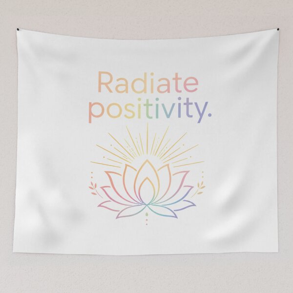 Item preview, Radiate positivity lotus flower with spiritual glow designed and sold by chattsuede.