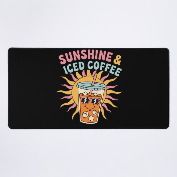Item preview, Sunshine And Iced Coffee Retro Summer designed and sold by KroghDs.
