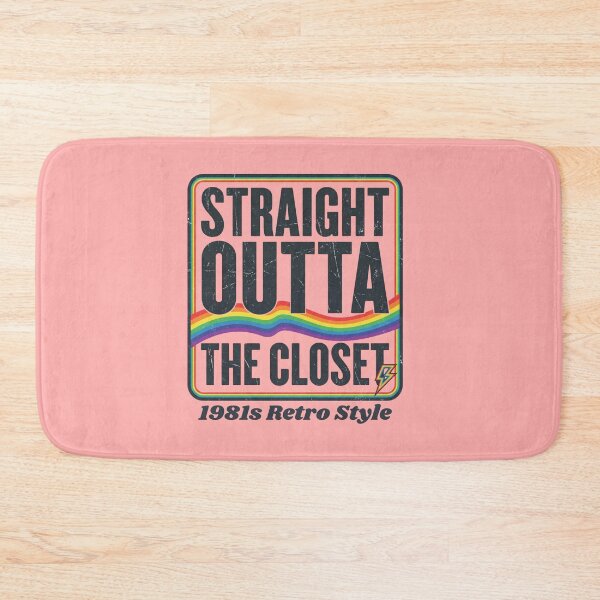 Item preview, Sarcastic Straight Outta The Closet Funny LGBTQ Pride Month Humor Gift designed and sold by Im-Ara.