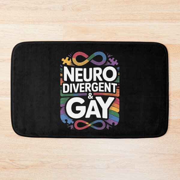 Item preview, Neurodivergent and Gay Pride Rainbow Autism ADHD Gift designed and sold by Say It With Ink.