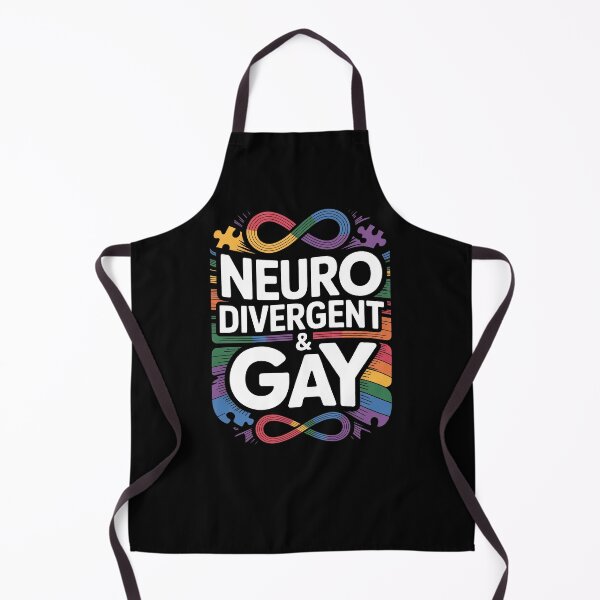 Item preview, Neurodivergent and Gay Pride Rainbow Autism ADHD Gift designed and sold by Say It With Ink.