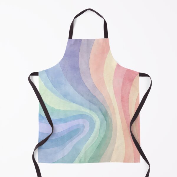 Item preview, Pastel Rainbow Flow – Soft Abstract Waves designed and sold by blankTeeShirt.