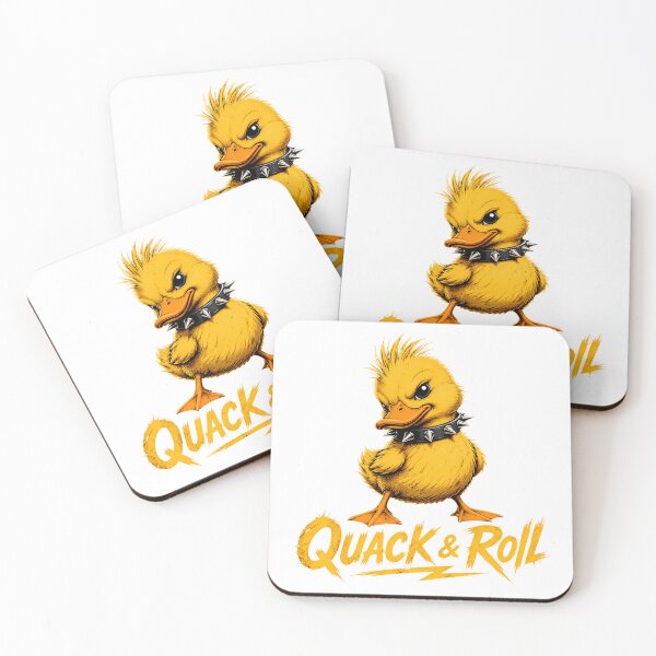 Item preview, Quack & Roll Duckling: Edgy Punk Rock Design designed and sold by chattsuede.