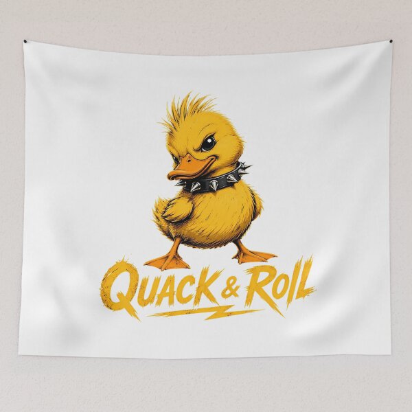 Item preview, Quack & Roll Duckling: Edgy Punk Rock Design designed and sold by chattsuede.