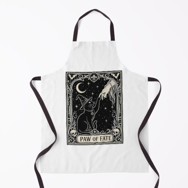 Item preview, Paw of Fate Witchy Cat: Gothic Occult Feline Divination designed and sold by chattsuede.