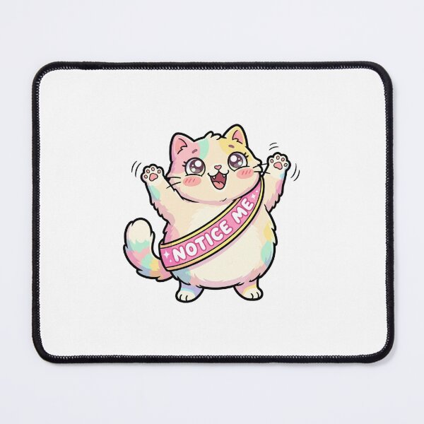 Item preview, Papansin Cute Notice Me Cat designed and sold by DuckOddity.