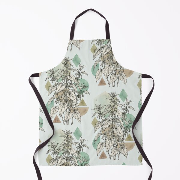 Item preview, Botanical Nettle Harmony with Geometric Pastels designed and sold by blankTeeShirt.