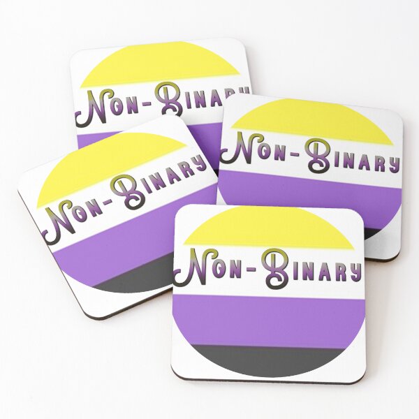 Item preview, non binary designed and sold by Foxlindesigns.